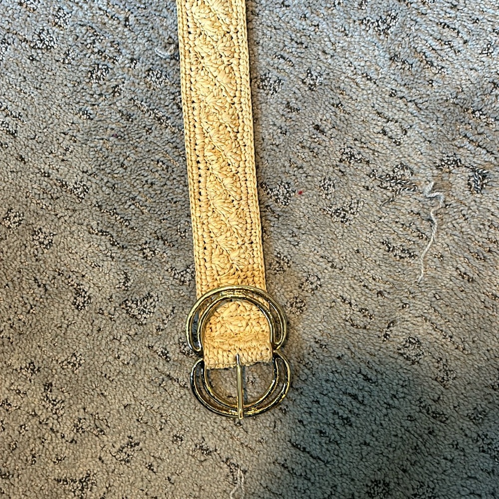 Sézane Selena raffia belt size 100 cm (large)
